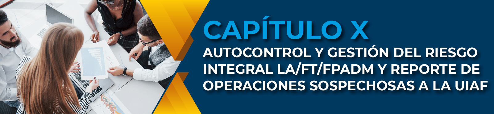 Capítulo X Autocontrol Y Gestión Del Riesgo Integral La/Ft/Fpadm Y Reporte De Operaciones Sospechosas A La Uiaf Capítulo X Autocontrol Y Gestión Del Riesgo Integral La/Ft/Fpadm Y Reporte De Operaciones Sospechosas A La Uiaf