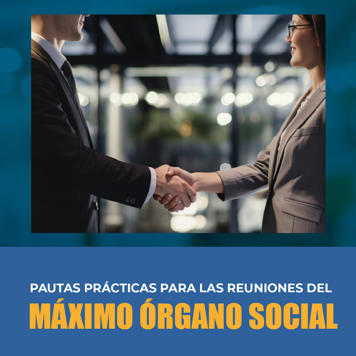 PAUTAS REUNIONES MÁXIMO ÓRGANO SOCIAL