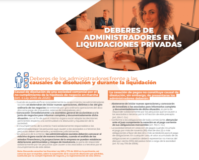 Infografía - Deberes de Administradores en Liquidaciones Privadas