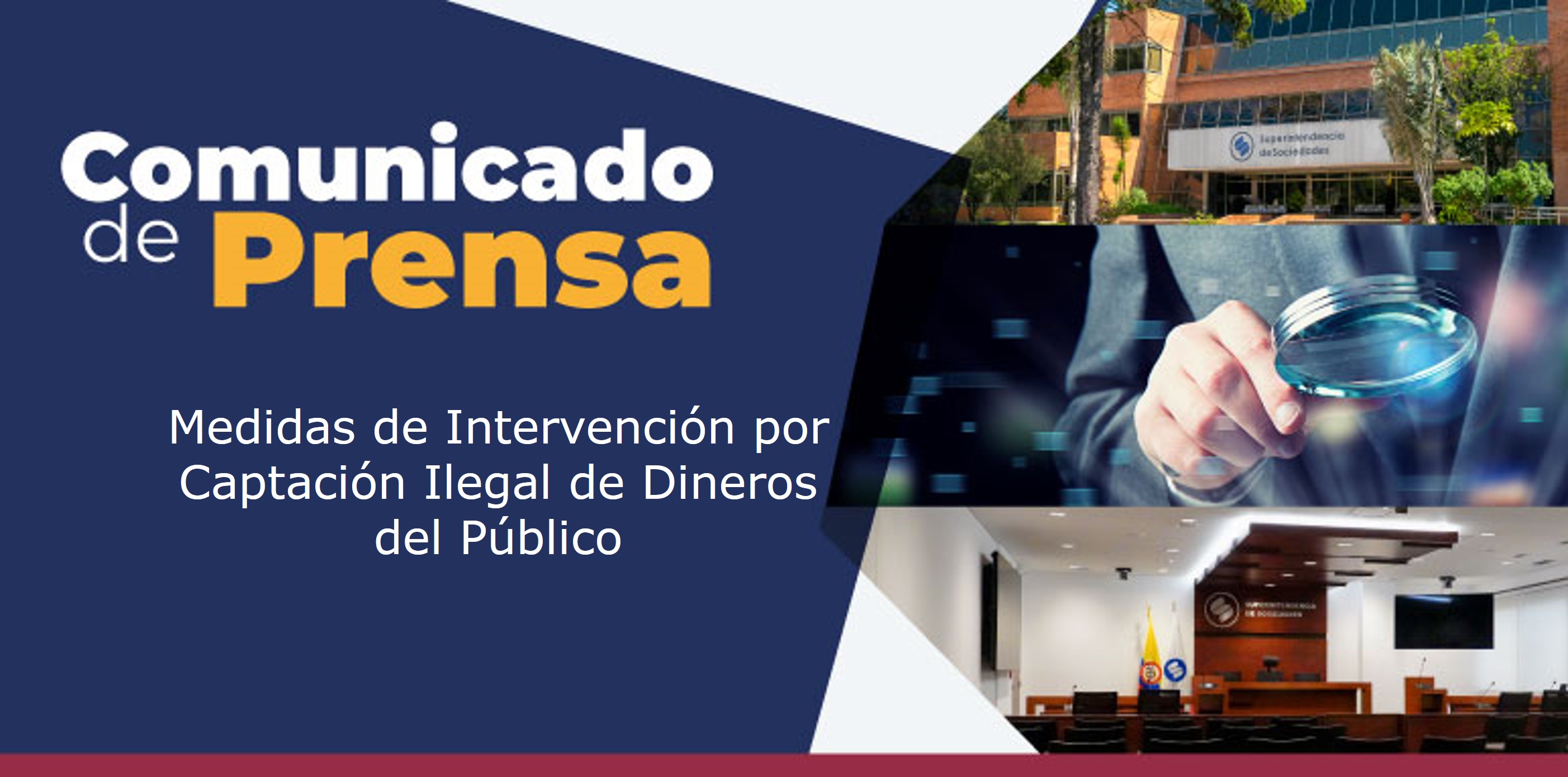 Medidas de Intervención por Captación Ilegal de Recursos del Público