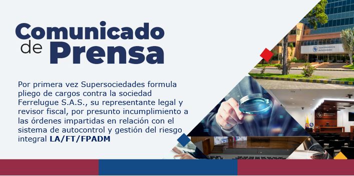 Pliego de cargos contra la sociedad Ferrelugue S.A.S.
